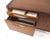 Wood Jens Risom Walnut Small Credenza in the Style of Herman Miller For Sale - Image 7 of 12