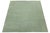 Apadana's Modern Gabbeh Hand-Loom Wool Area Rug in Muted Sage Green For Sale - Image 4 of 11