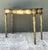 Vintage Mainland Smith Gold Finish Wood Console Table For Sale In West Palm - Image 6 of 12