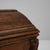This 19th Century Italian wooden trunk in original patina is a richly crafted piece that reflects the expressive...