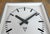 Industrial Grey Square Wall Clock from Pragotron, 1980s For Sale - Image 10 of 17