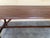 19th Spanish refectory desk table with solid legs and wood stretcher Original perfect condition Top table in perfect...