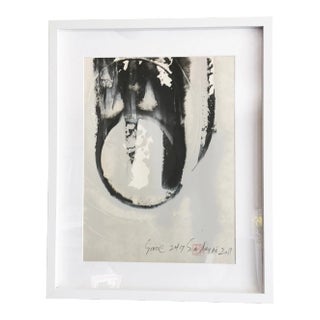 Static 247 Shades of Gray Original Painting For Sale