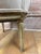 Cream Antique French Louis XVI Petite Corbeille Vanity Chair For Sale - Image 8 of 17
