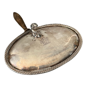 Silver Plate Silent Butler or Crumb Catcher
