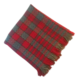 Early 20th Century Antique Wool Woven Coverlet