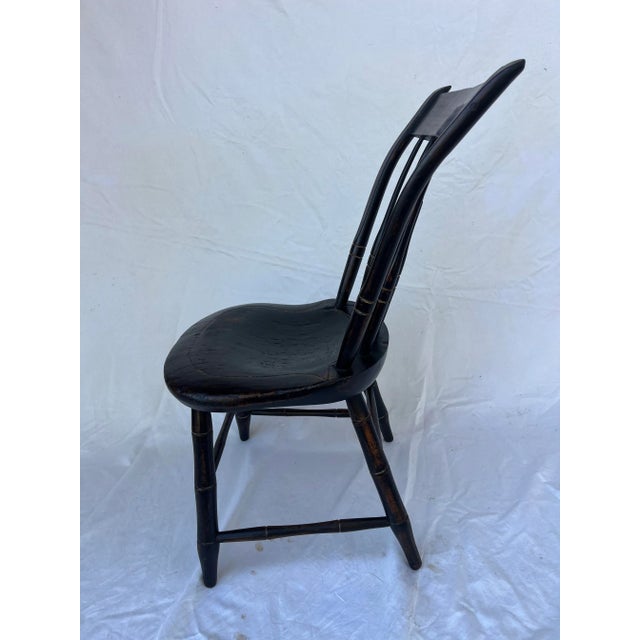 Late 19th Century Antique Windsor Chair For Sale - Image 4 of 12