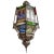 Late 20th Century Vintage Large Moroccan Kasbah Pendant Light For Sale - Image 5 of 10