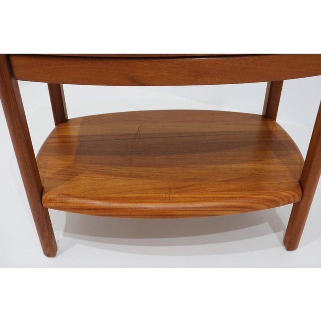 1960s Mid-Century Danish Teak Bedside Table from Salling Stolefabrik, Denmark, 1960s For Sale - Image 5 of 15