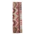 1970s Vintage Handmade Wool Cotton Red Runner Rug For Sale