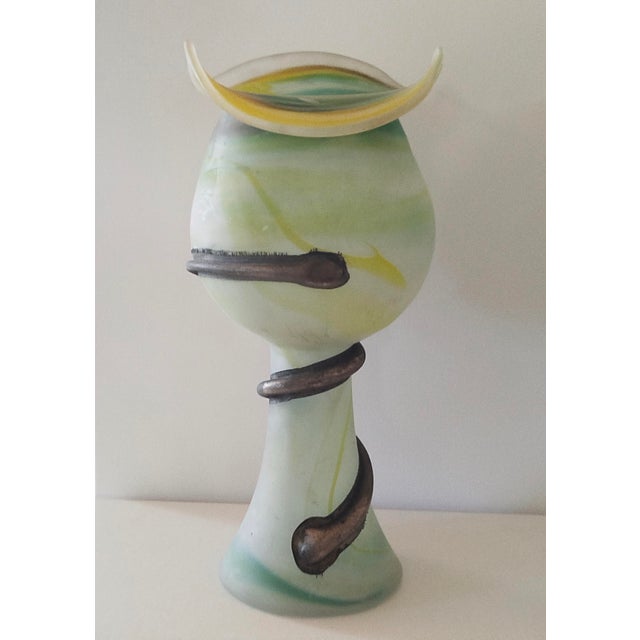 1990s Collection Prestige Vase by Florea Silviu For Sale - Image 5 of 5