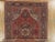 Persian Antique Persian Heriz Handmade Wool Oriental Red, Navy & Light Blue Rug For Sale - Image 3 of 7
