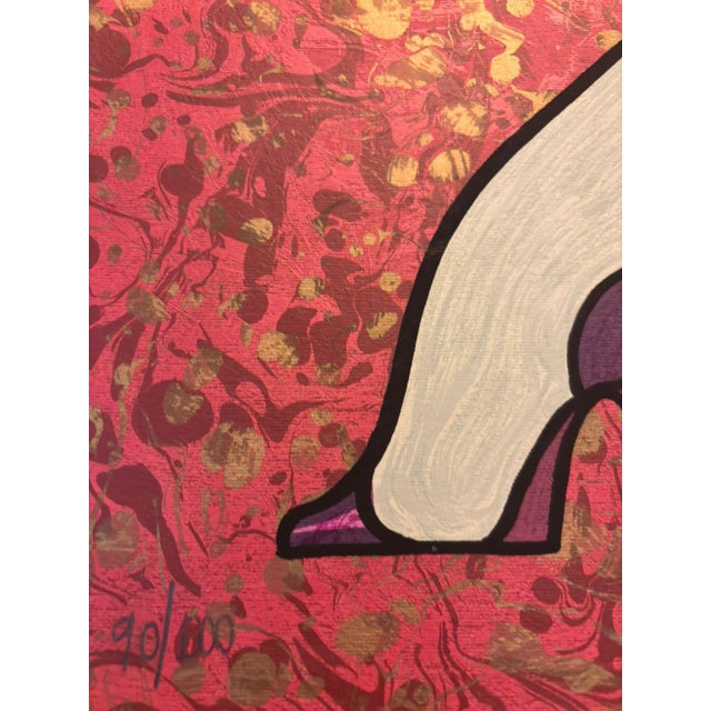 Juarez Machado Signed Limited Edition Serigraph – Champagne Evening Scene For Sale - Image 4 of 4