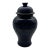 Vintage Moroccan Safi Assif Poterie Blue Lidded Jar 12” Handcrafted Pottery For Sale