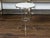 Silver Midcentury Italian Maison Jansen Style Steel and Brass Table with Marble Top For Sale - Image 8 of 11