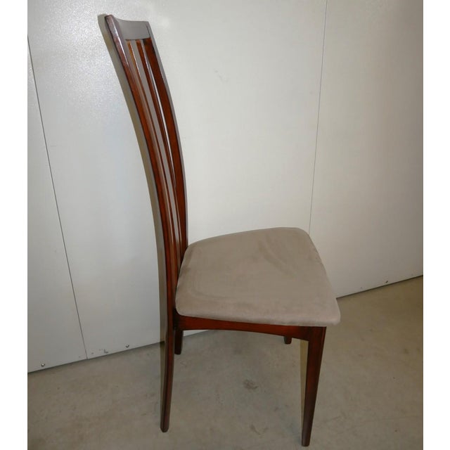 Brown Vintage Dining Chairs in Beech, 2010s, Set of 6 For Sale - Image 8 of 13