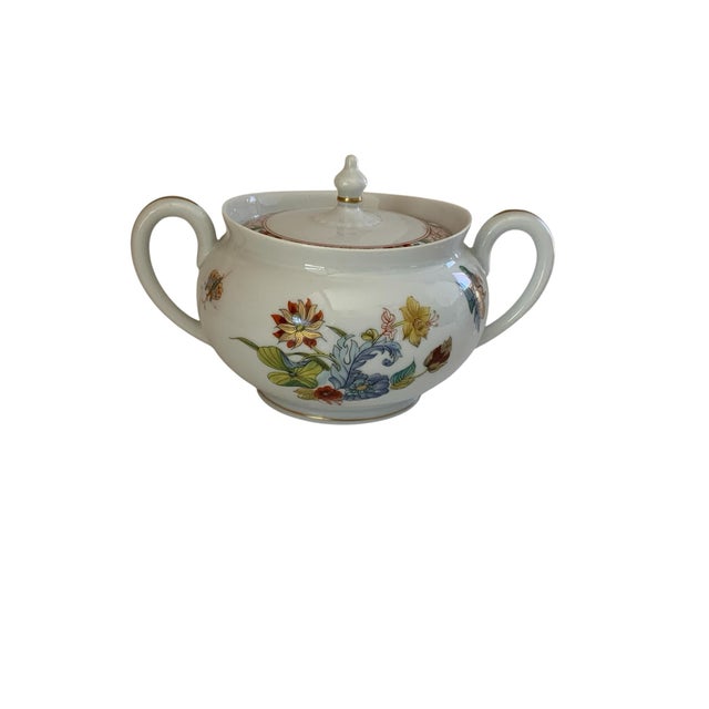 1980s Vintage Haviland Limoges Cathay Coffee Pot Creamer Sugar Set Made in France 1973-1991 For Sale - Image 5 of 12