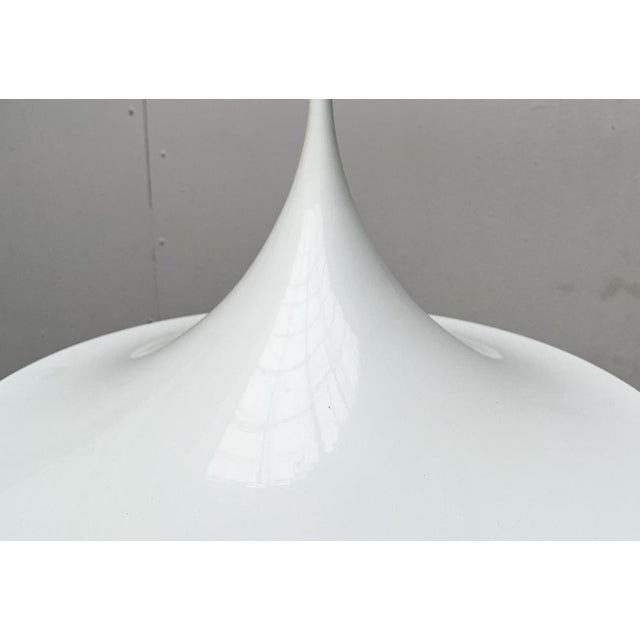 Mid-Century Space Age Semi Pendant Lamp by Bondrup & Thorup for Egoluce, Italy, 1970s For Sale - Image 11 of 18