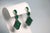 Circa 1970s Malachite & 970 Silver Articulated Drop Earrings With 14k Gold Posts, Pair For Sale - Image 17 of 18