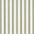 Traditional Sample - Schumacher Mathis Ticking Stripe Wallcovering In Leaf For Sale - Image 3 of 6