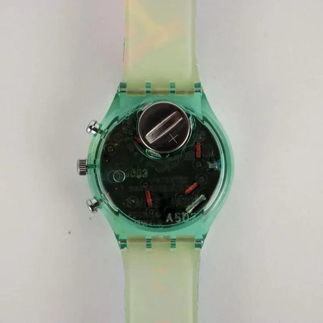 Green Unlimited 50th Anniversary of the UN SCZ 103 Watch from Swatch For Sale - Image 8 of 10