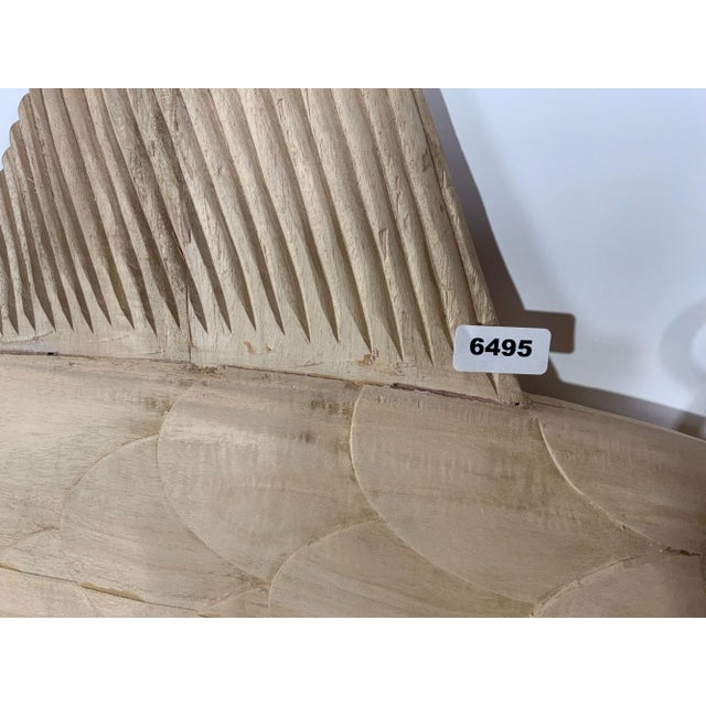 Six Foot Carved Wood Codfish For Sale - Image 11 of 12