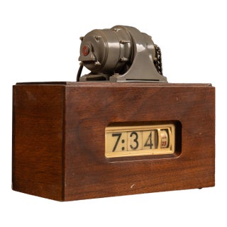 Vintage "Syncrogear" Cyclometer Flip Clock by u.s. Motors For Sale