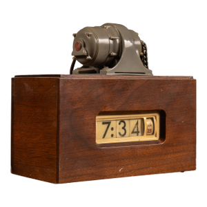 Vintage "Syncrogear" Cyclometer Flip Clock by u.s. Motors