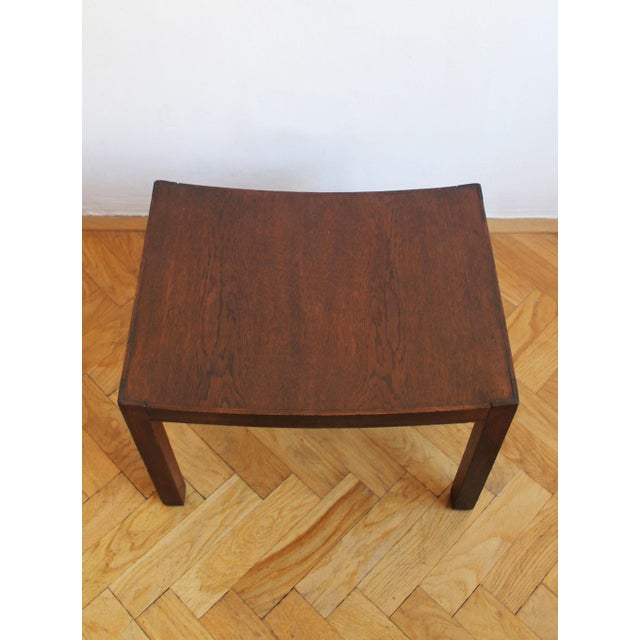 Wood Vintage Czechoslovak Wooden Saddle Stool, 1960s For Sale - Image 7 of 9