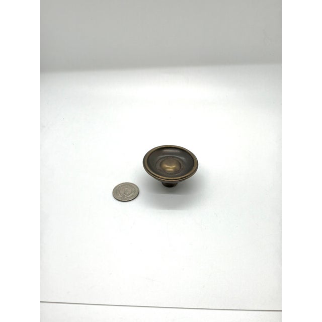 Contemporary Henredon Classical Knob Antique Brass For Sale - Image 3 of 4
