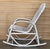 Midcentury White Bamboo Rocking Chairs in the Style of Franco Albini, Italy For Sale - Image 18 of 18