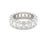 This amazing emerald cut eternity band contains 18 diamonds weighing 9.33 carats total. Mounted in platinum and...