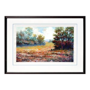 Spring in the Valley Landscape by J a Johnson