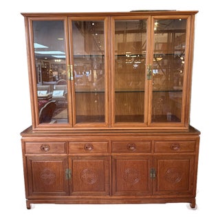 Chinese Ming Style Rosewood Display Cabinet For Sale