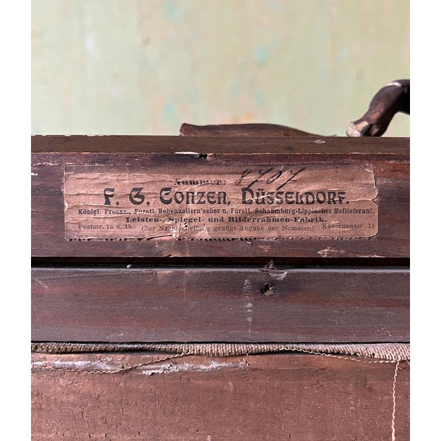 Ludwig Wilhelm Heupel-Siegen, Portrait, 1908, Oil on Canvas For Sale - Image 7 of 10