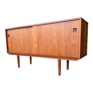 Mid Century Modern Teak Credenza For Sale