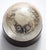Glass Vintage Space Age Spherical Ceiling Light in Bakelite and Glass from Teka, 1970s For Sale - Image 7 of 7