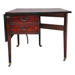 18th Century Mahogany Side Table, 1780s For Sale
