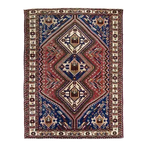 Vintage Qashqai Rug 5' x 6'11''