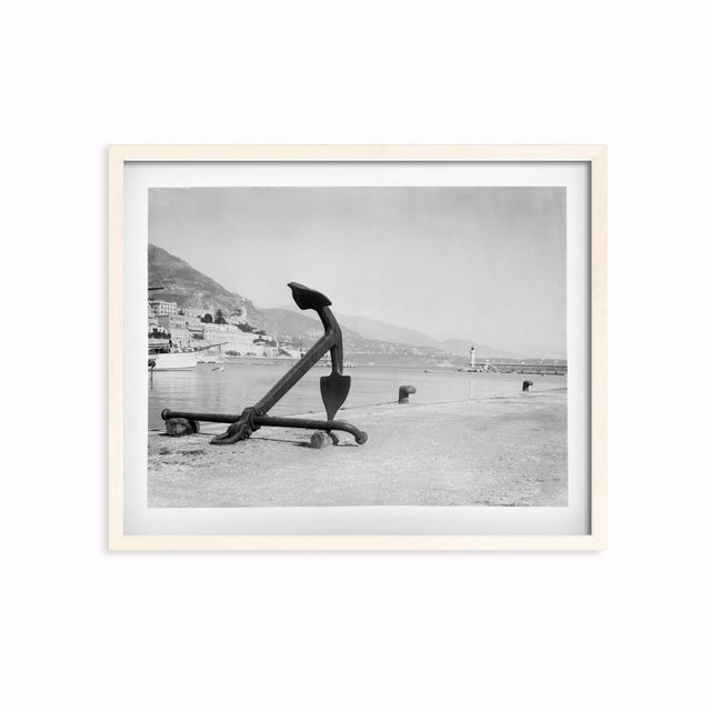 Not Yet Made - Made To Order Anchor on Beach in Monte Carlo Vintage Photo For Sale - Image 5 of 6