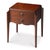 Spritely Home Accent Furniture Wilshire 22 in. W Rectangular Wood 2 Drawer End Table, Cherry For Sale - Image 4 of 4