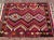 This beautiful, vintage, handwoven kilim is approximately 60 years old. It is handmade, of very fine quality hand spun...