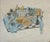 Marine Still life is a modern artwork realized in the half of 20th century. Mixed colored tempera and watercolor on...