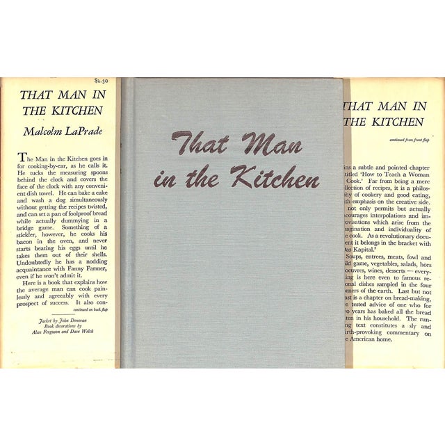 Traditional "That Man in the Kitchen: How to Teach a Woman to Cook" 1946 Laprade, Malcolm For Sale - Image 3 of 5