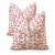 Pink Abstract Animal Print 22" Pillows - a Pair For Sale - Image 6 of 6