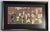 1960s Vintage Framed Japanese Ukiyo-E Woodblock Style Triptych Prints - 3 Pieces For Sale - Image 5 of 7