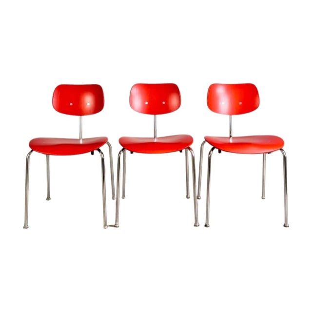 Vintage Chairs by Egon Eiermann, Set of 3 For Sale - Image 10 of 10