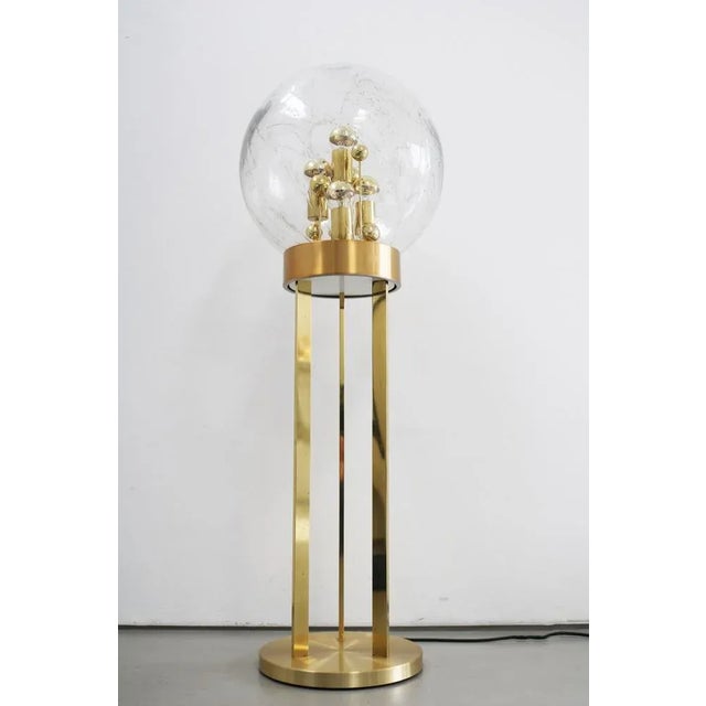 Space Age Sputnik Globe Floor Lamp from Doria, 1970s For Sale - Image 4 of 11