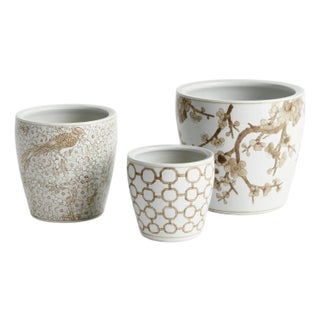 Province Flower Pots, Set Of 3 For Sale