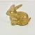 Mid-Century Hollywood Regency Boho Chic Brass Bunny Figurine. For Sale - Image 4 of 13